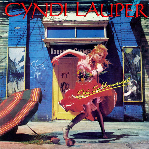 Cyndi Lauper - She's So Unusual (LP, Album, Pit) (Good (G))