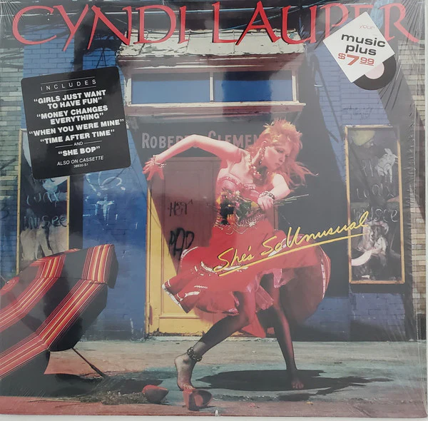 Cyndi Lauper - She's So Unusual (LP, Album, Pit) (Near Mint (NM or M-))