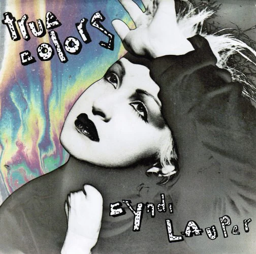 Cyndi Lauper - True Colors (7", Single, Styrene, Pit) (Near Mint (NM or M-))
