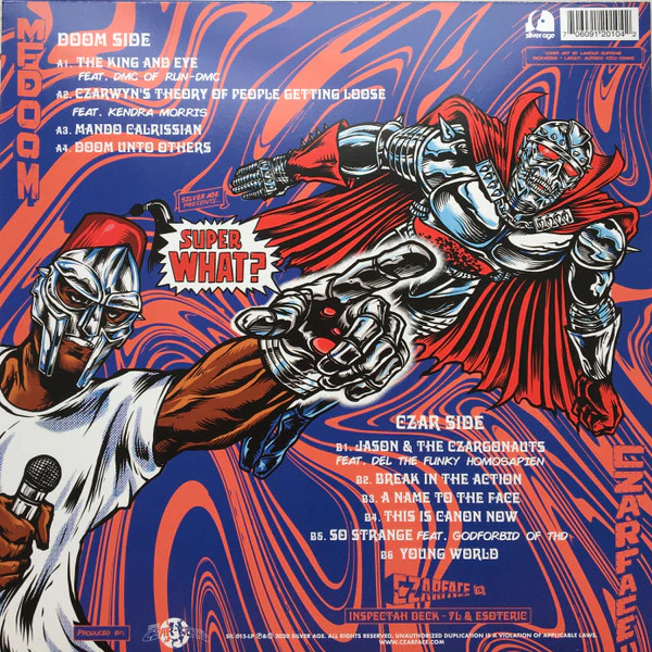 Czarface, MF Doom - Super What? (LP, Album) (Very Good (VG)) - Image 2