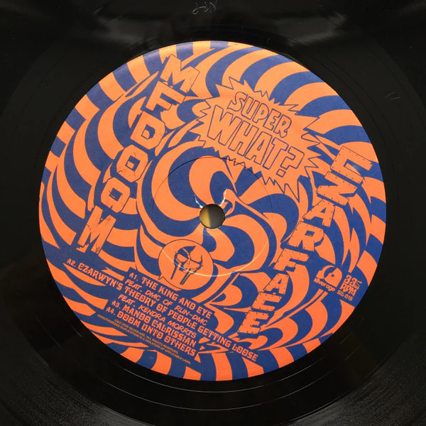 Czarface, MF Doom - Super What? (LP, Album) (Very Good (VG)) - Image 3