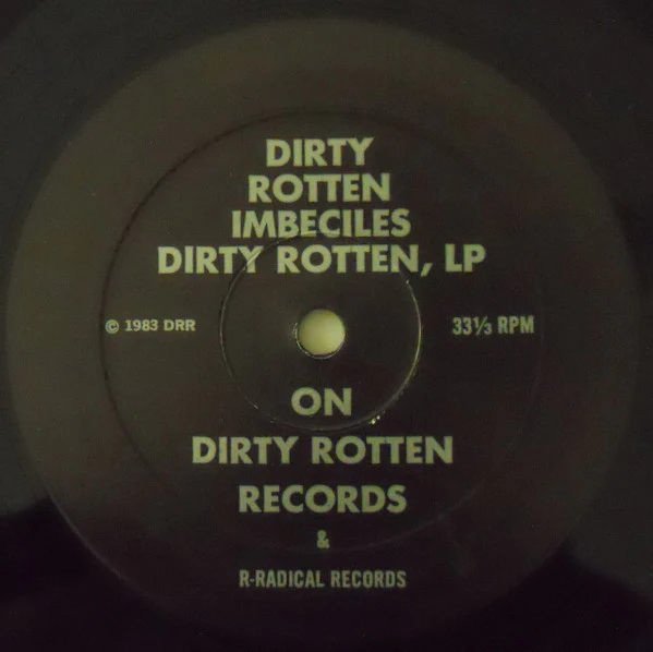 Dirty Rotten Imbeciles - Dirty Rotten LP (LP, Album, M/Print, RE) (Very Good Plus (VG+)) - Image 4