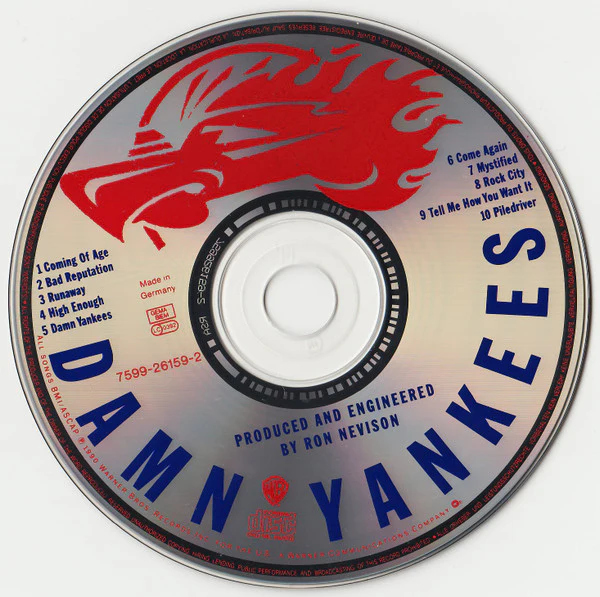 Damn Yankees - Damn Yankees (CD, Album) (Very Good Plus (VG+)) - Image 3