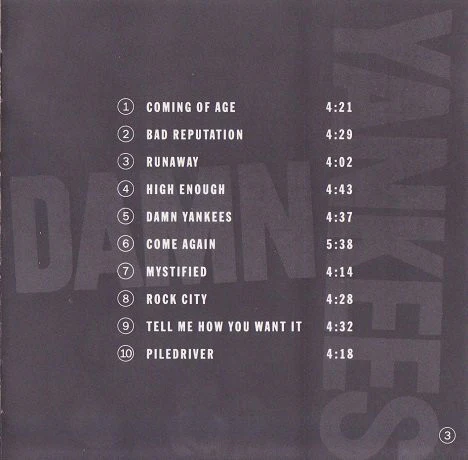 Damn Yankees - Damn Yankees (CD, Album) (Very Good Plus (VG+)) - Image 5