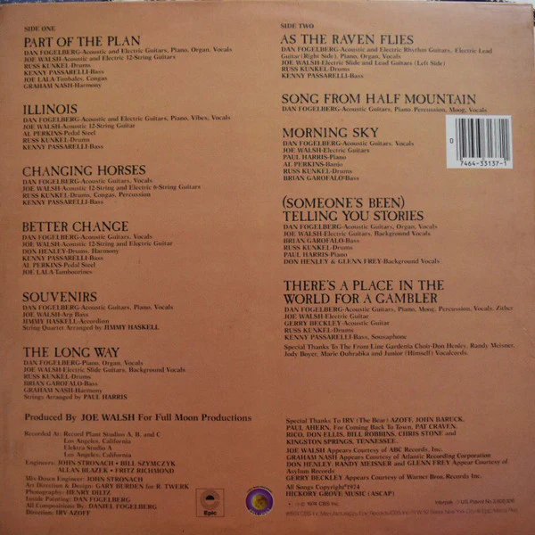 Dan Fogelberg - Souvenirs (LP, Album, RE, Blu) (Very Good Plus (VG+)) - Image 2
