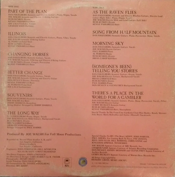 Dan Fogelberg - Souvenirs (LP, Album, Ter) (Very Good (VG)) - Image 2