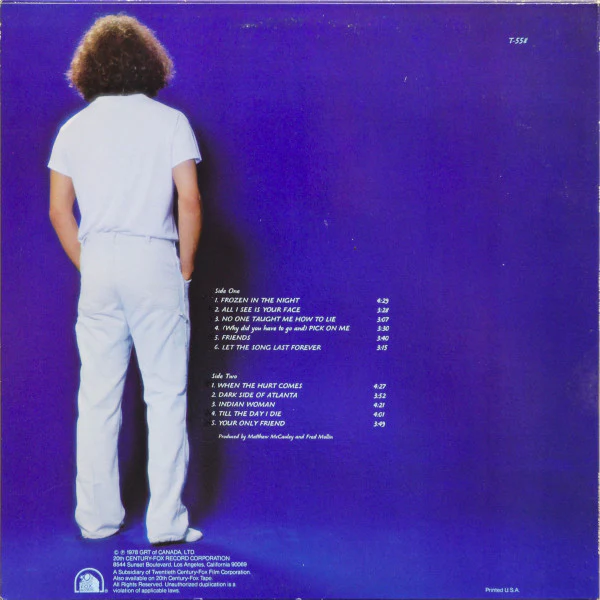 Dan Hill - Frozen In The Night (LP, Album) NEW & SEALED - Image 2