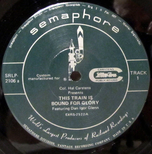 Dan "Igor" Glenn - Col. Hal Carstens Presents This Train Is Bound For Glory Featuring Dan Igor Glenn (LP, Album) (Near Mint (NM or M-)) - Image 3