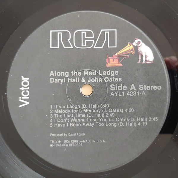 Daryl Hall & John Oates - Along The Red Ledge (LP, Album, RE) (Very Good Plus (VG+)) - Image 3