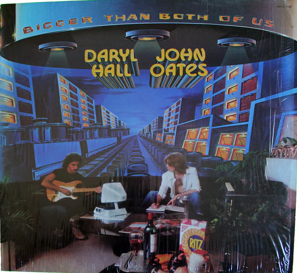 Daryl Hall & John Oates - Bigger Than Both Of Us (LP, Album, Hol) (Very Good (VG))