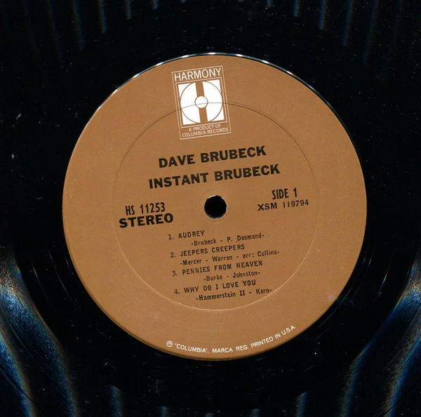 Dave Brubeck - Instant Brubeck (LP, Album, RE) (Near Mint (NM or M-)) - Image 3