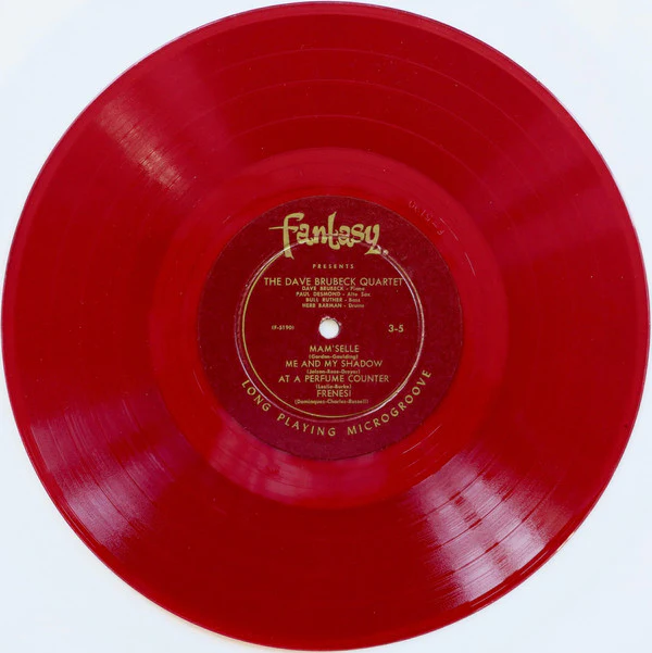 The Dave Brubeck Quartet - Dave Brubeck Quartet (10", Comp, Mono, Red) (Very Good (VG)) - Image 3