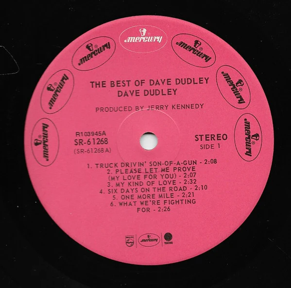 Dave Dudley - The Best Of Dave Dudley (LP, Comp, RE) (Near Mint (NM or M-)) - Image 3