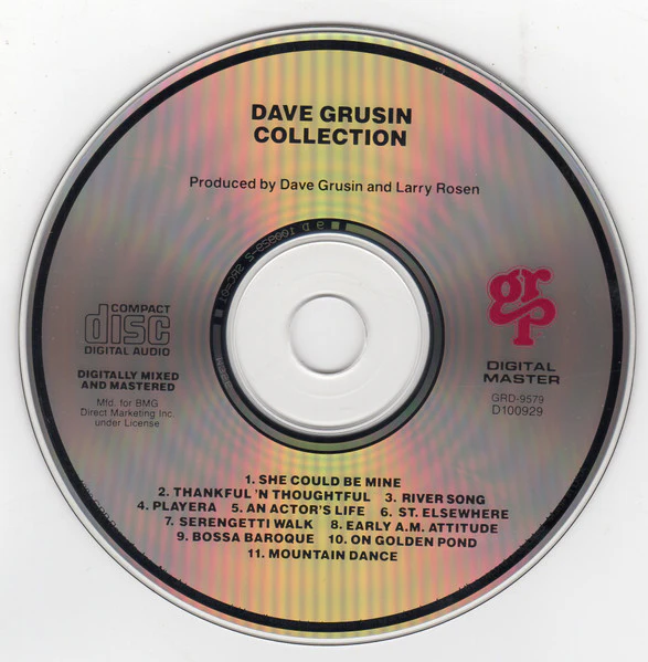 Dave Grusin - Collection (CD, Comp, Club) (Very Good Plus (VG+)) - Image 3