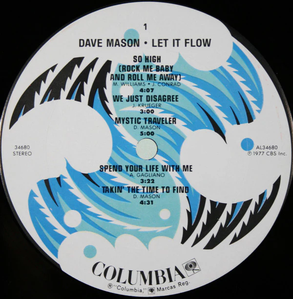 Dave Mason - Let It Flow (LP, Album, Ter) (Very Good Plus (VG+)) - Image 3