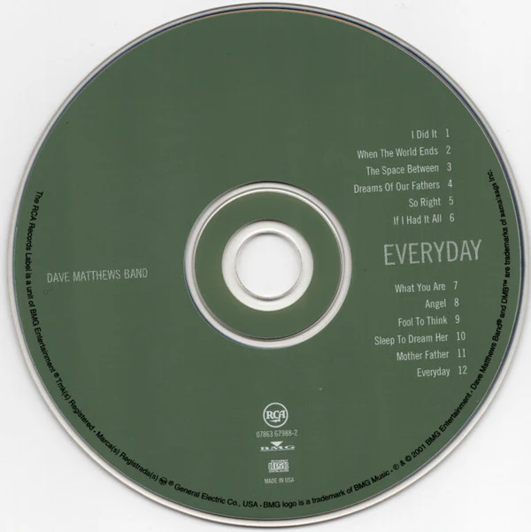 Dave Matthews Band - Everyday (CD, Album, Sli) (Near Mint (NM or M-)) - Image 4