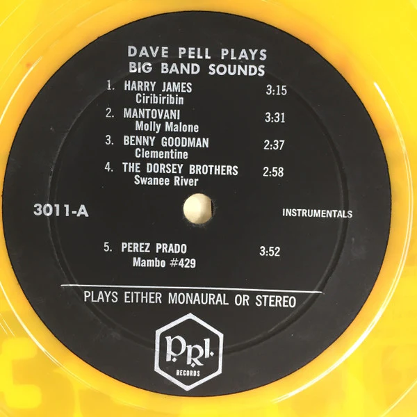 Dave Pell - Plays Big Band Sounds (LP, Yel) (Very Good Plus (VG+)) - Image 3