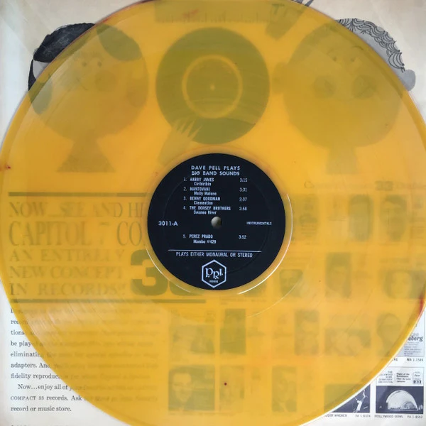 Dave Pell - Plays Big Band Sounds (LP, Yel) (Very Good Plus (VG+)) - Image 5