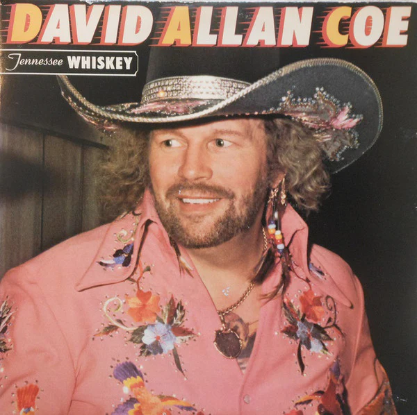 David Allan Coe - Tennessee Whiskey (LP, CX) (Near Mint (NM or M-))