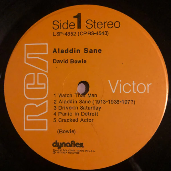 David Bowie - Aladdin Sane (LP, Album, Ind) (Good Plus (G+)) - Image 4