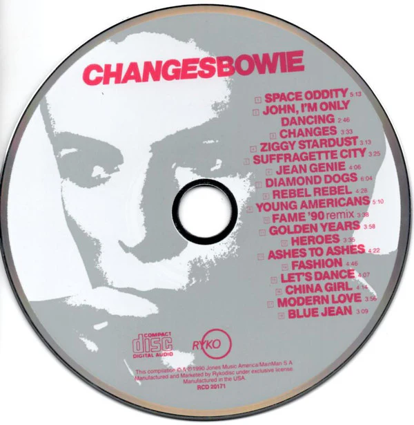 David Bowie - Changesbowie (CD, Comp, Club, PDO) (Very Good Plus (VG+)) - Image 3