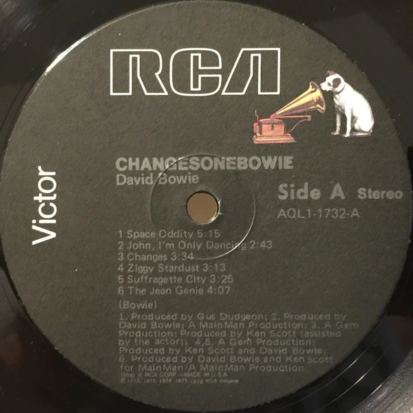 David Bowie - ChangesOneBowie (LP, Comp, RE, Ind) (Near Mint (NM or M-)) - Image 3