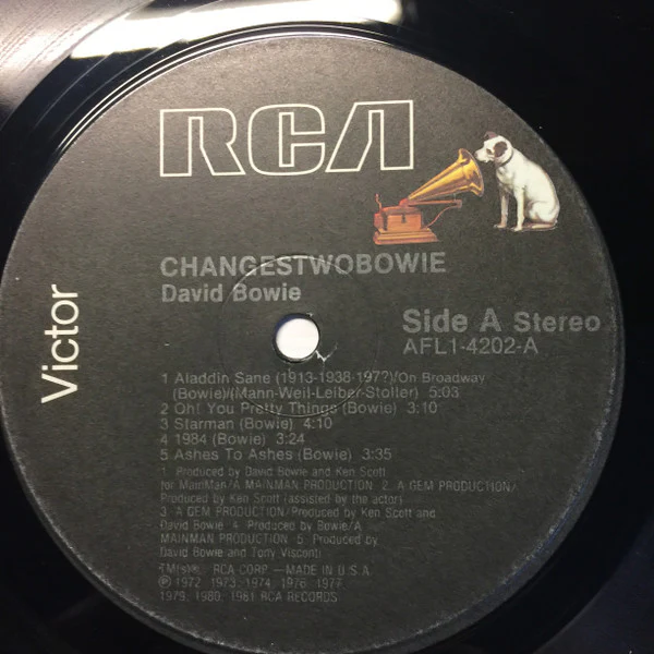 David Bowie - ChangesTwoBowie (LP, Comp, Ind) (Near Mint (NM or M-)) - Image 3