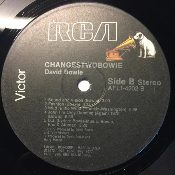 David Bowie - ChangesTwoBowie (LP, Comp, Ind) (Near Mint (NM or M-)) - Image 4