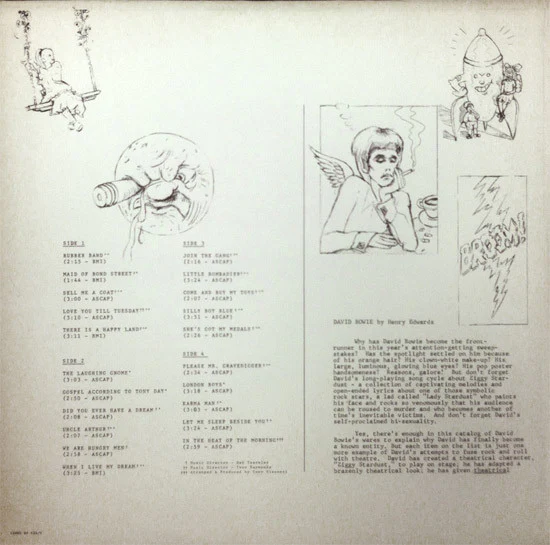 David Bowie - Images 1966 - 1967 (2xLP, Comp, Bes) (Very Good Plus (VG+)) - Image 2