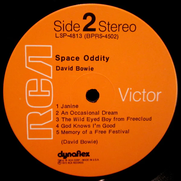 David Bowie - Space Oddity (LP, Album, RE, Ind) (Near Mint (NM or M-)) - Image 4
