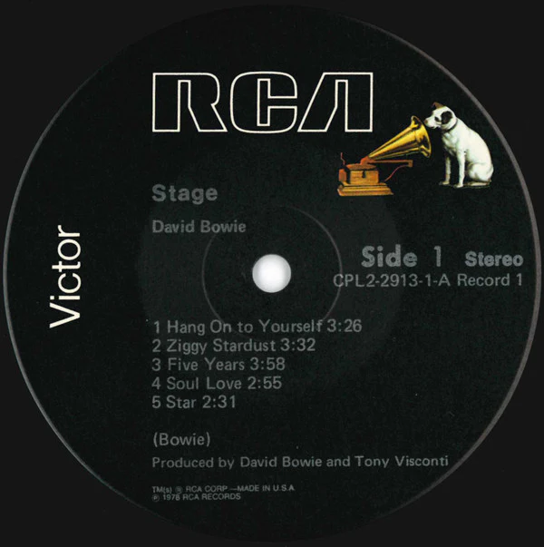 David Bowie - Stage (2xLP, Album, Gat) (Very Good Plus (VG+)) - Image 4