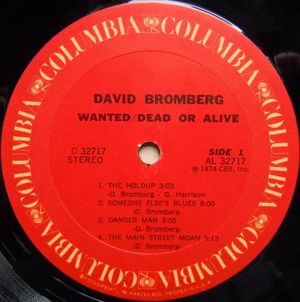 David Bromberg - Wanted Dead Or Alive (LP, Album, Pit) (Near Mint (NM or M-)) - Image 5