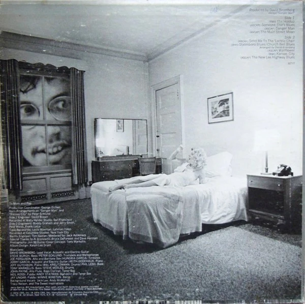 David Bromberg - Wanted Dead Or Alive (LP, Album, Pit) (Near Mint (NM or M-)) - Image 2
