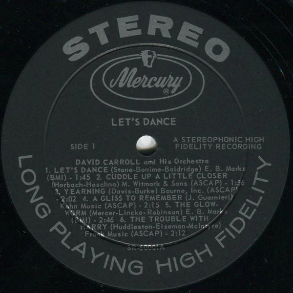 David Carroll & His Orchestra - Let's Dance (LP, Album) (Very Good (VG)) - Image 3