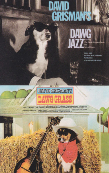 David Grisman - Dawg Jazz/Dawg Grass (Cass, Album) (Very Good Plus (VG+))