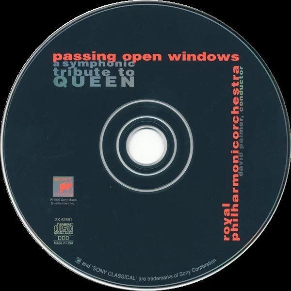 David Palmer , The Royal Philharmonic Orchestra - Passing Open Windows - A Symphonic Tribute To Queen (CD, Album) (Near Mint (NM or M-)) - Image 3