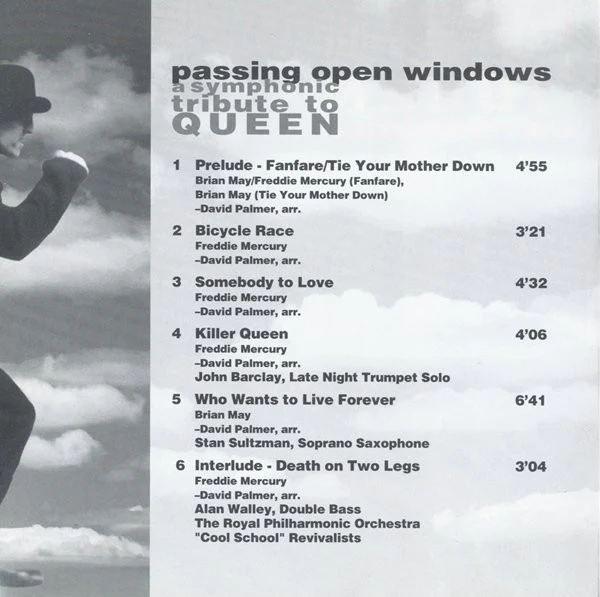 David Palmer , The Royal Philharmonic Orchestra - Passing Open Windows - A Symphonic Tribute To Queen (CD, Album) (Near Mint (NM or M-)) - Image 4