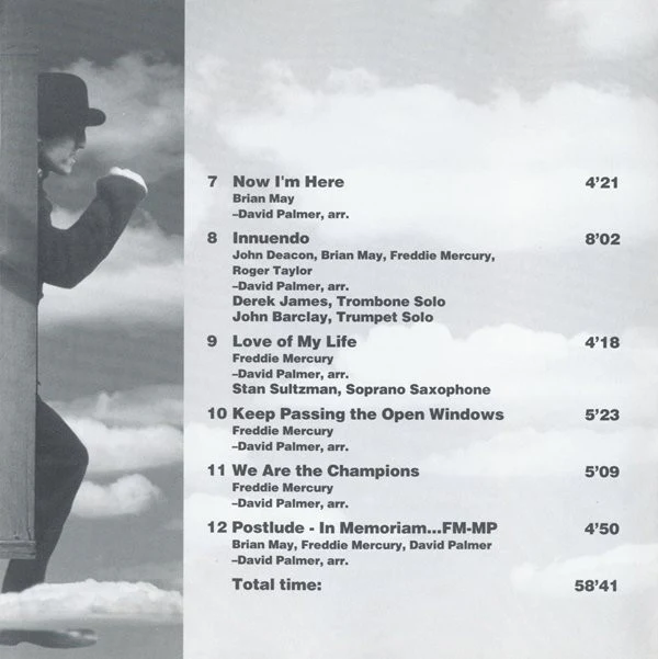 David Palmer , The Royal Philharmonic Orchestra - Passing Open Windows - A Symphonic Tribute To Queen (CD, Album) (Near Mint (NM or M-)) - Image 5