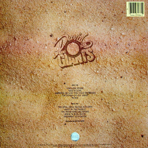 David & The Giants - David And The Giants (LP, Album, Ter) (Near Mint (NM or M-)) - Image 2