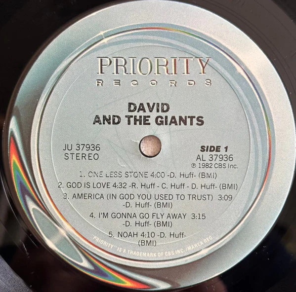 David & The Giants - David And The Giants (LP, Album, Ter) (Near Mint (NM or M-)) - Image 3