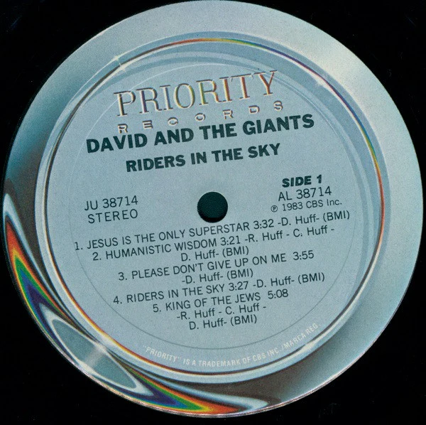 David & The Giants - Riders In The Sky (LP, Album) (Very Good Plus (VG+)) - Image 3