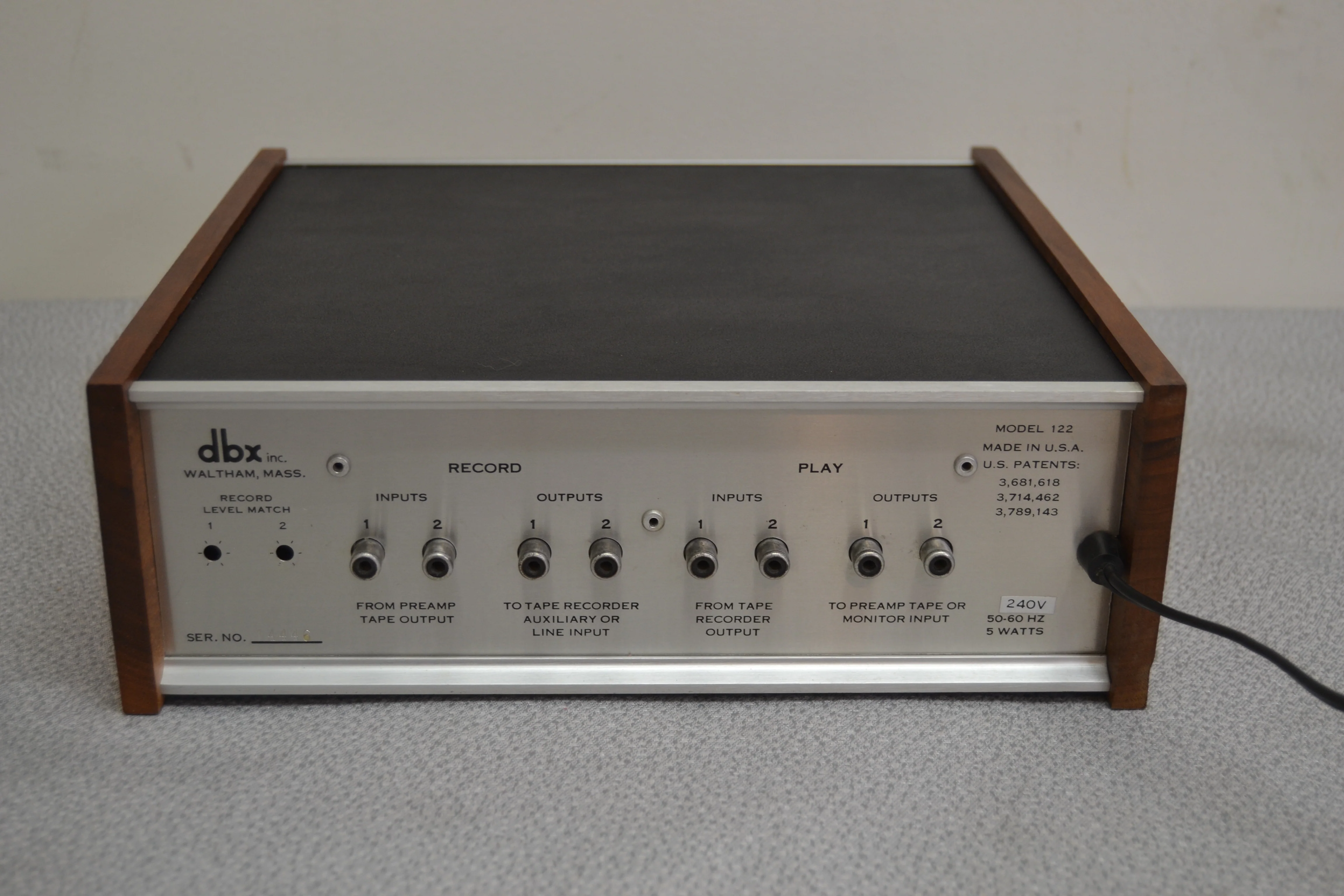 DBX 122  Tape Noise Reduction System * Fully Serviced - Image 8