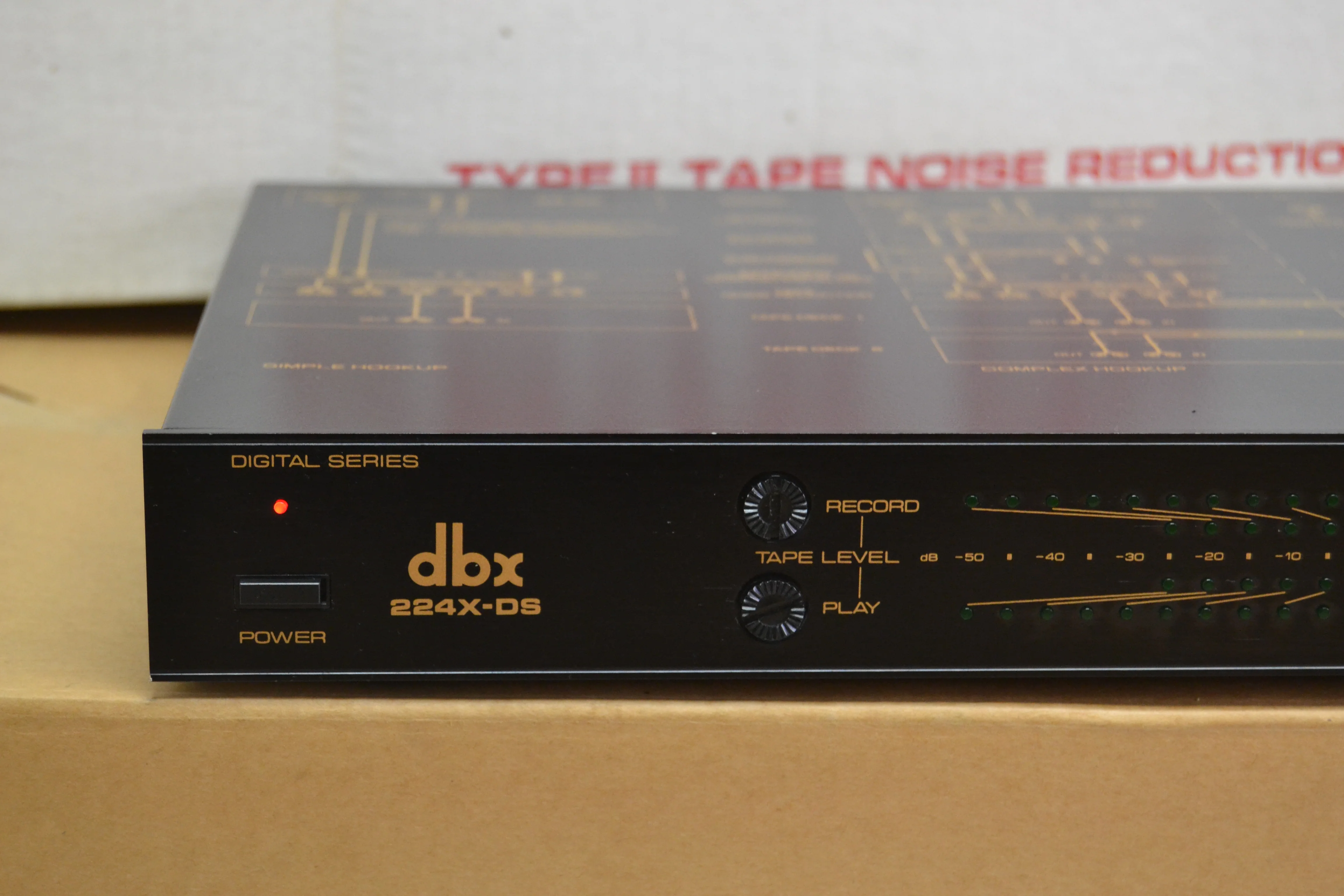 DBX 224x-DS Type II Noise Reduction System * Box * Manual - Image 2