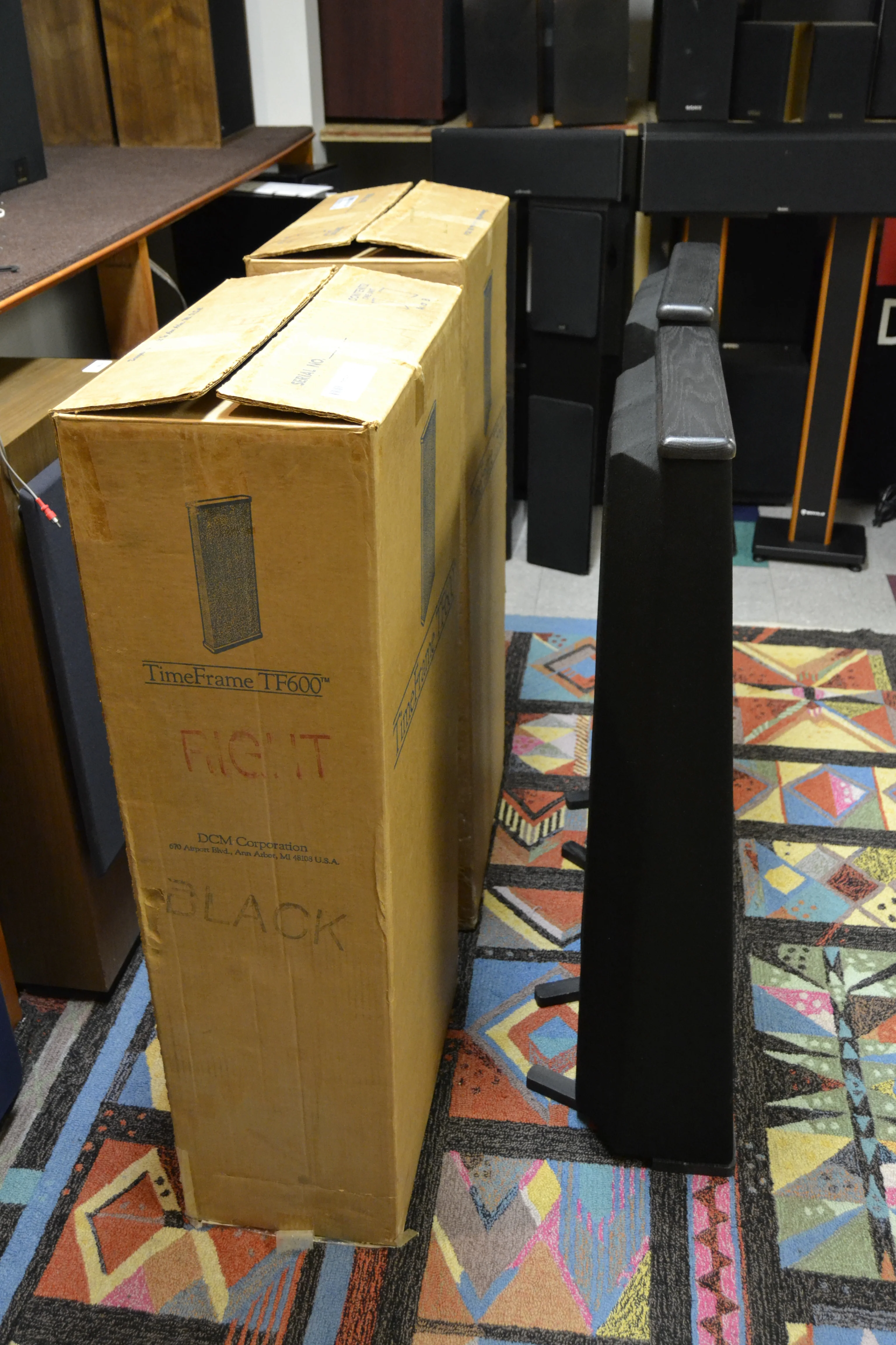 DCM TF600 TimeFrame Speakers * Boxes * New Foams 2025 - Image 4