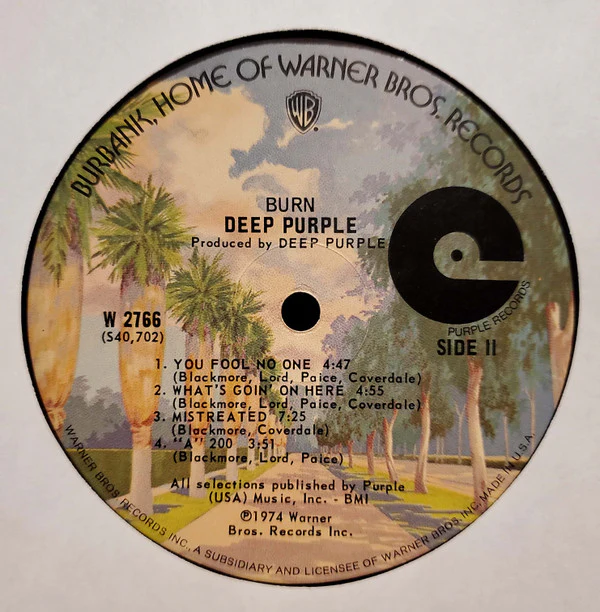 Deep Purple - Burn (LP, Album, RCA) (Very Good Plus (VG+)) - Image 4