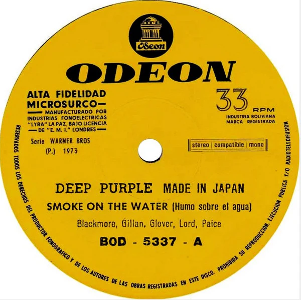 Deep Purple - Made In Japan (7", Single) (Very Good Plus (VG+)) - Image 3