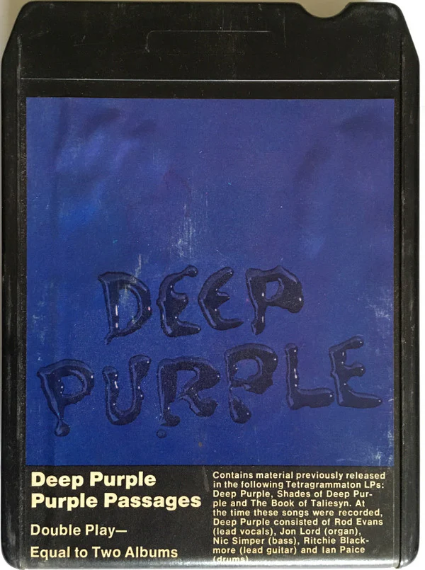 Deep Purple - Purple Passages (8-Trk, Comp) (Good Plus (G+))