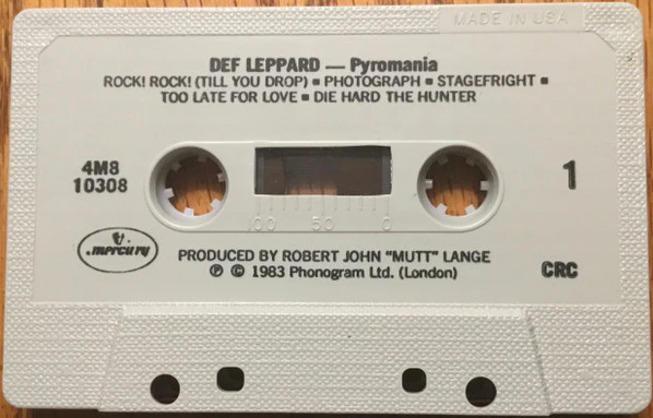Def Leppard - Pyromania (Cass, Album, Club, CRC) (Very Good (VG)) - Image 3
