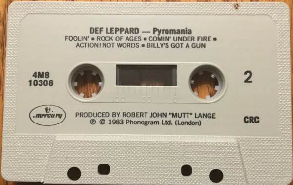 Def Leppard - Pyromania (Cass, Album, Club, CRC) (Very Good (VG)) - Image 4