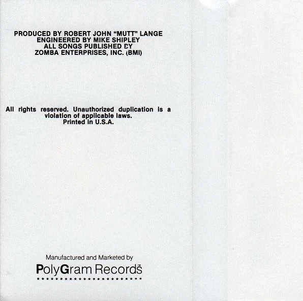 Def Leppard - Pyromania (Cass, Album) (Near Mint (NM or M-)) - Image 5